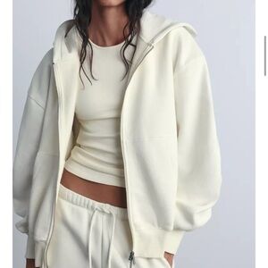 Zara zip sweater